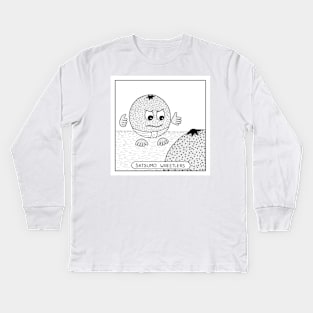 Satsumo wrestlers Kids Long Sleeve T-Shirt